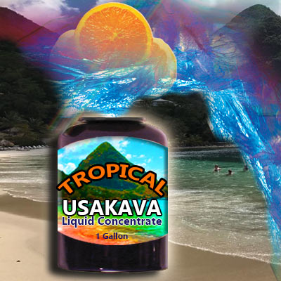 Liquid Concentrates Instant Kava - Tropical - 1 Gallon